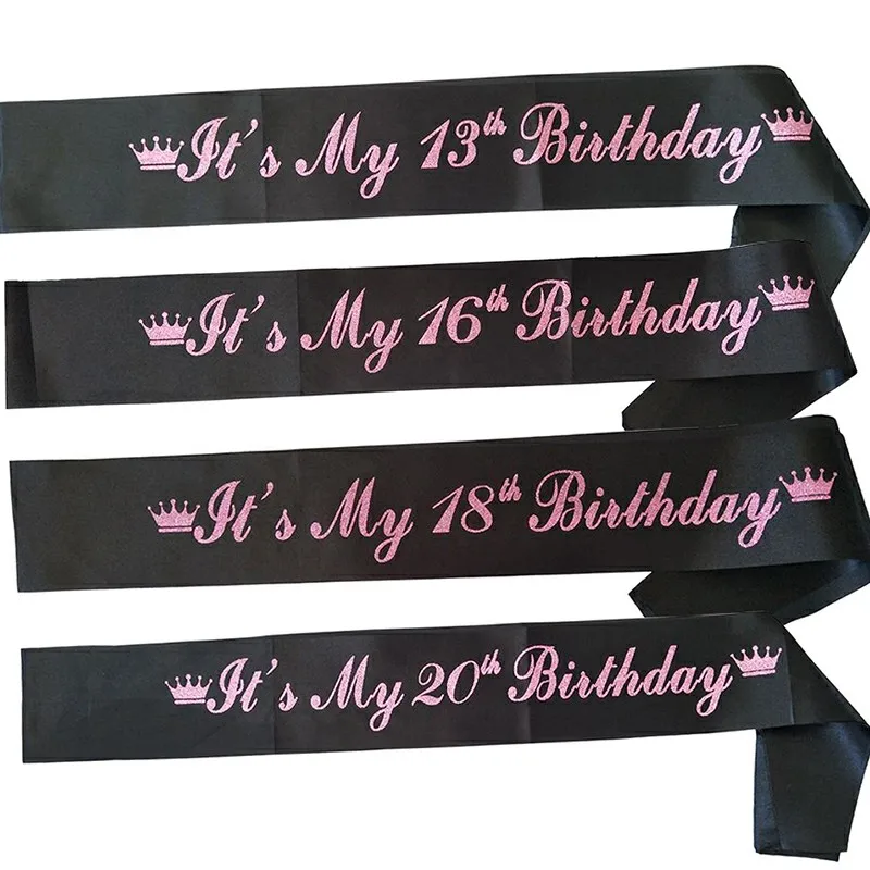 Science Of Happiness - Giltter Black It's My 13th 16th