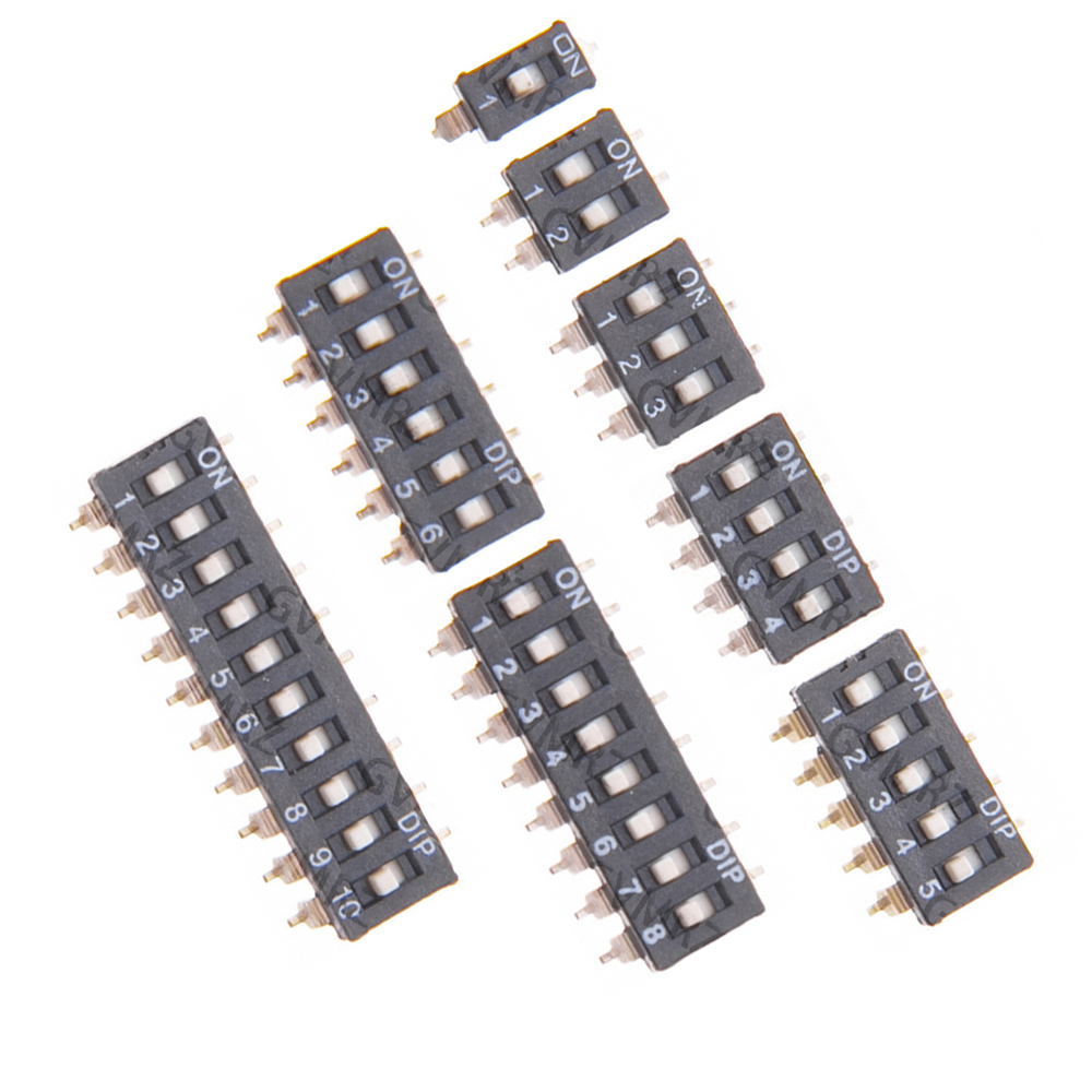 Circuit Snap Kit - 5PCS 2.54mm Pitch Toggle Switch Snap