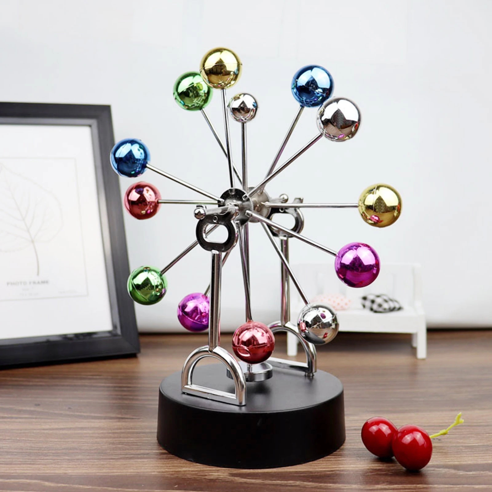 Newton Cradle Large - Creative Rotating Ferris Wheel Perpetual Motion