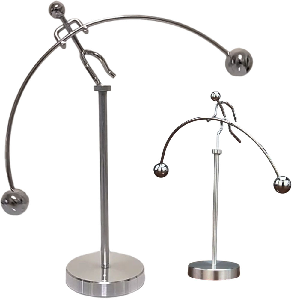 Newton Cradle Large - Creative Balance Ball Swing Weightlifting Small