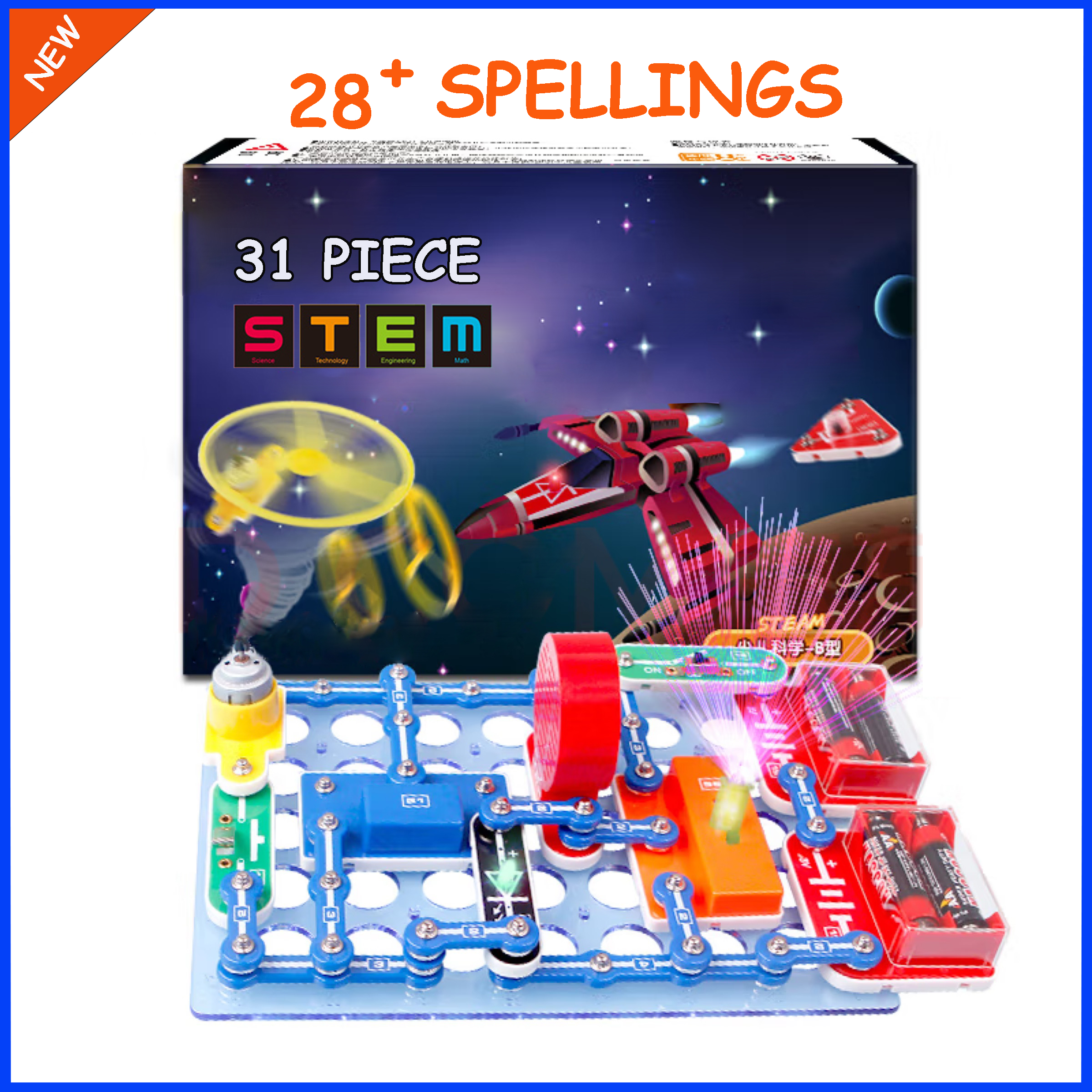Circuit Snap Kit - STEM Science Experiment Kit for Kid