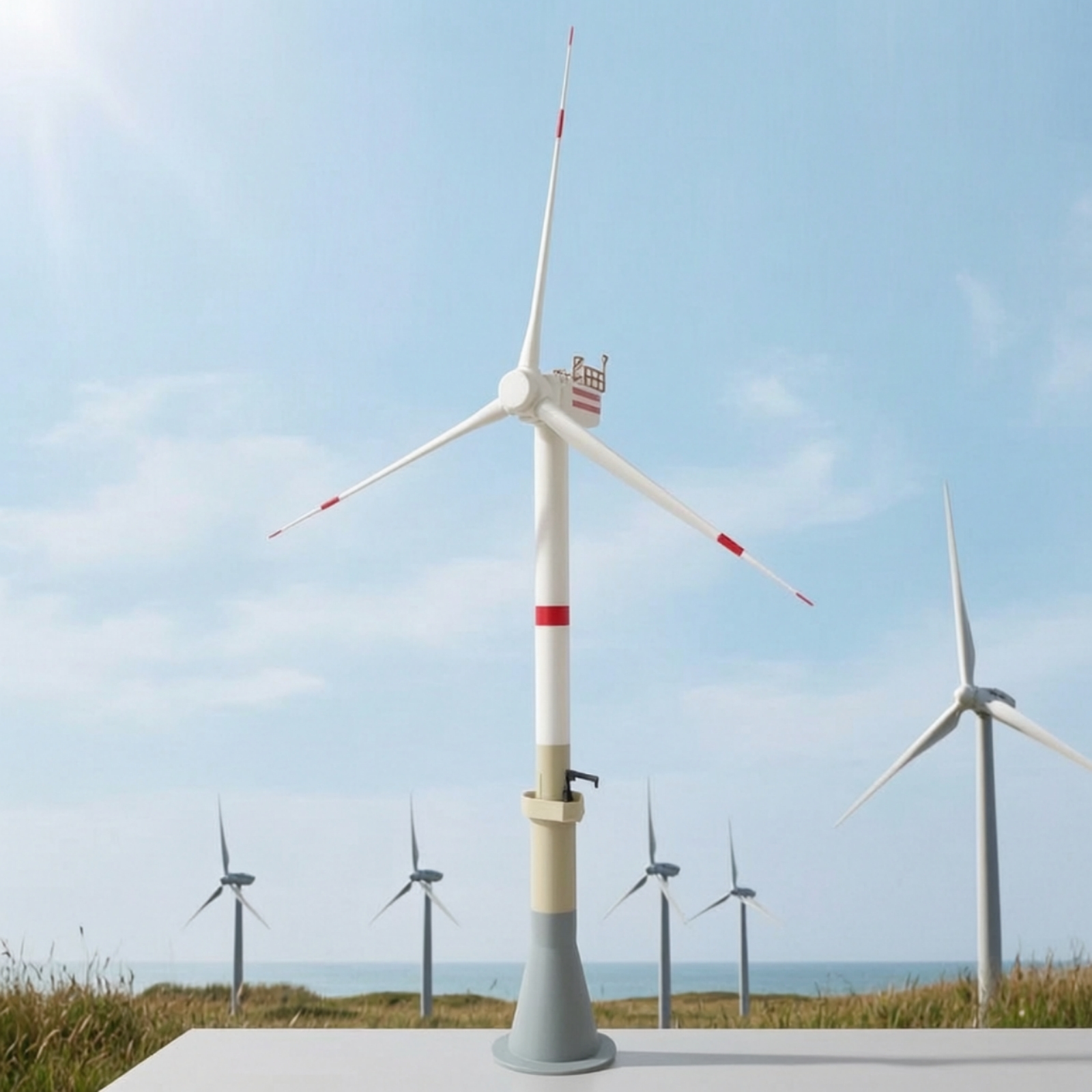 Science Exhibition Models - Wind Turbine Model Kit Portable Wind
