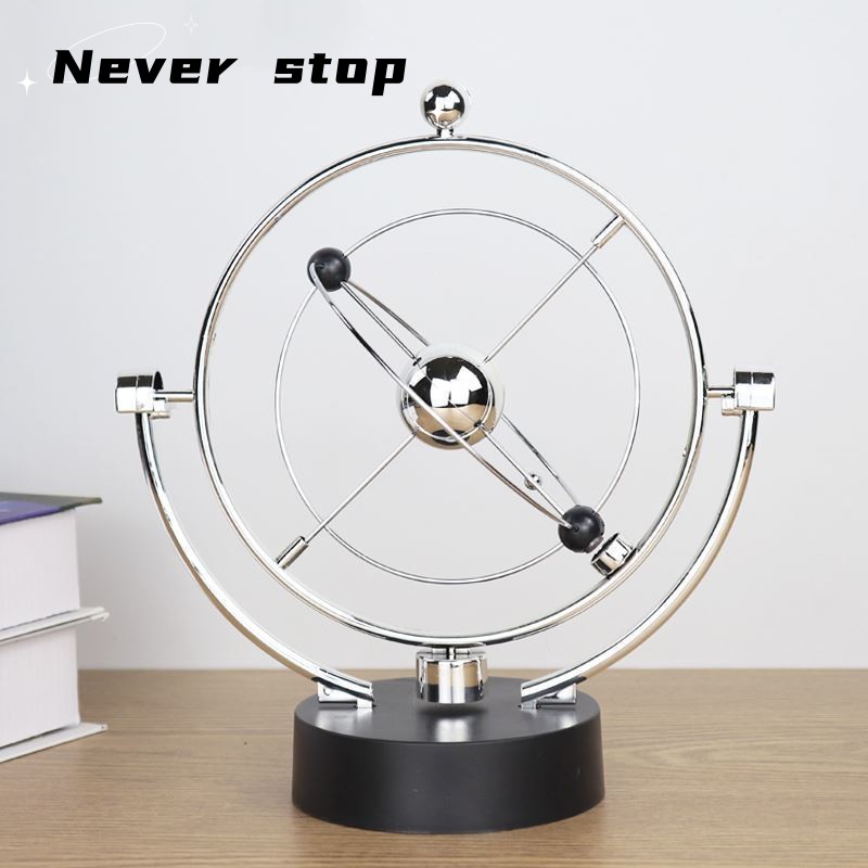 Newton Cradle Large - Celestial Orbital Otnament Office Desk Ornaments