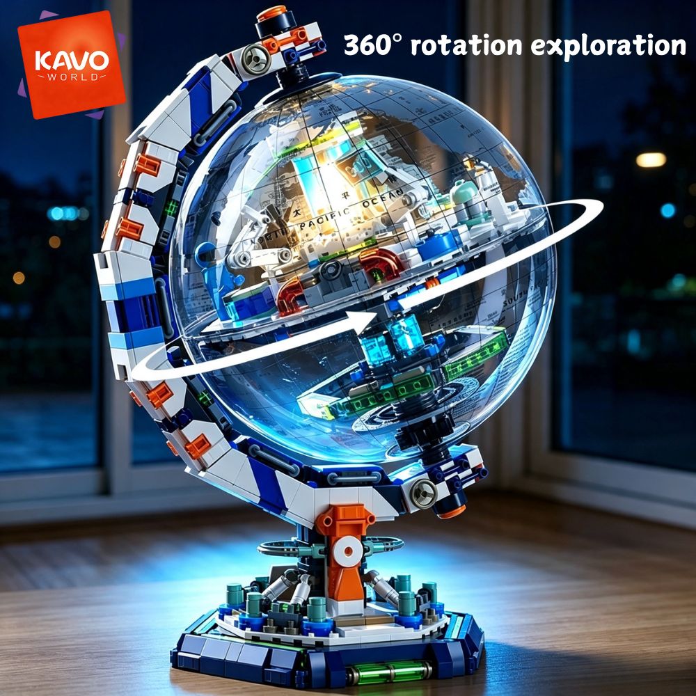 Hobby Science Lab - KAVOWORLD 1793pcs Space Station Building Blocks
