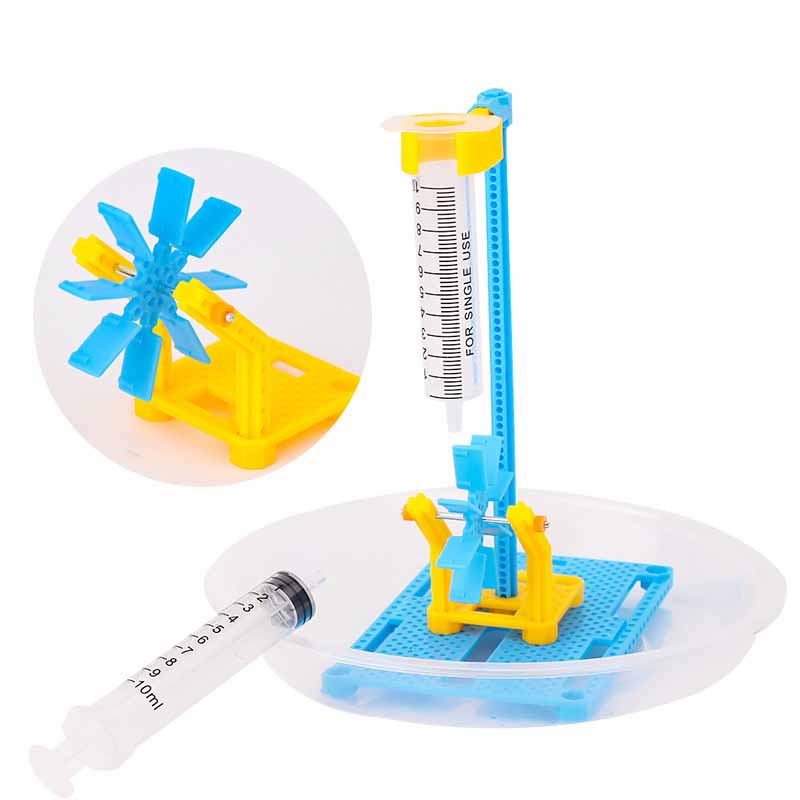 Science Toys - DIY Water Wheel Car Science And