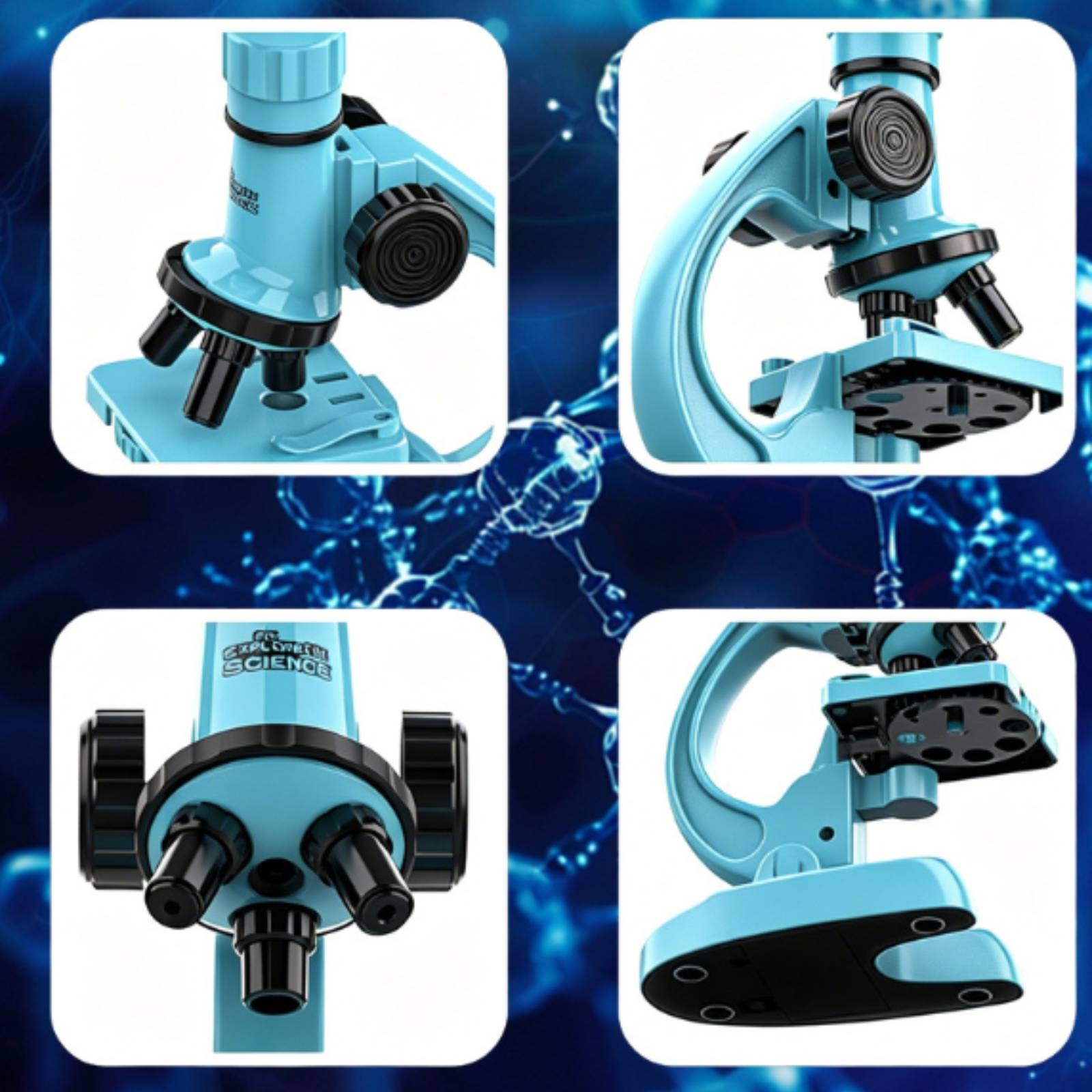 Toy Microscope with Light Educ - Science Toys 评论和价格