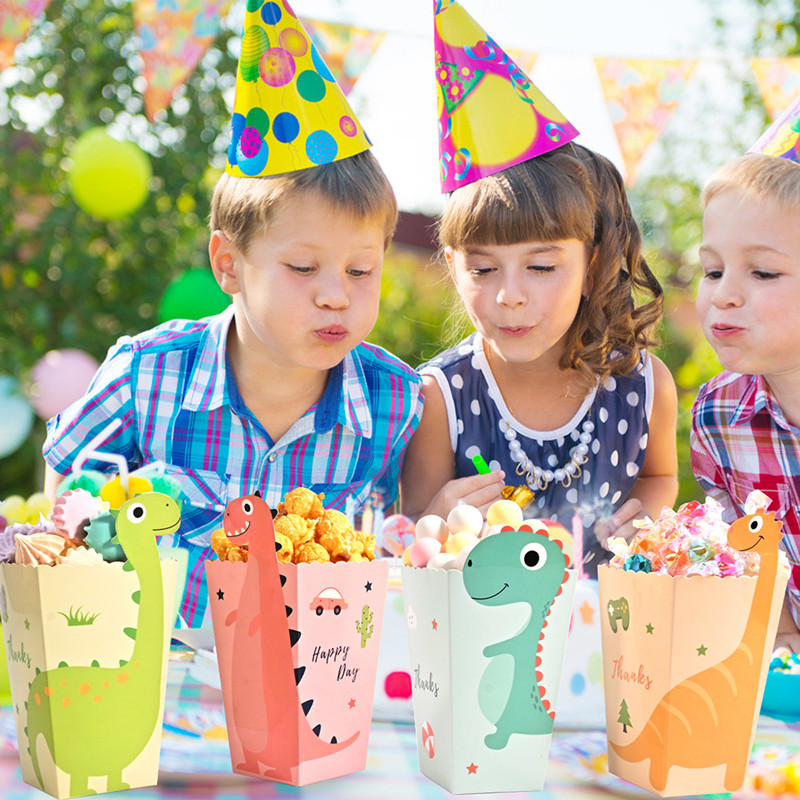4Pcs Cartoon Dinosaur Boxes Di - Science Of Happiness 评论和价格