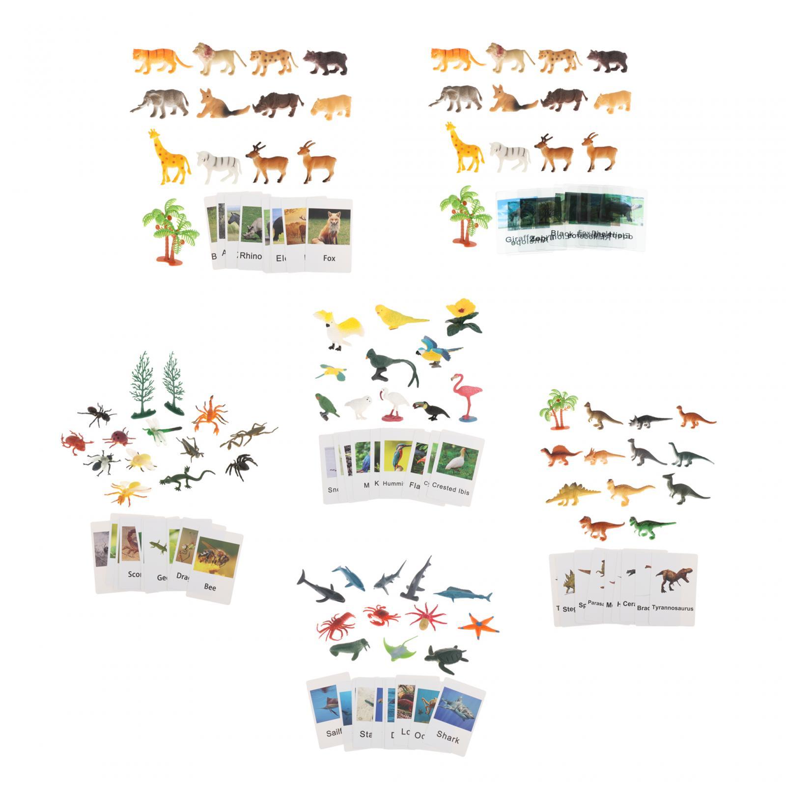 Montessori Animal Figures with - Science Nature 评论和价格