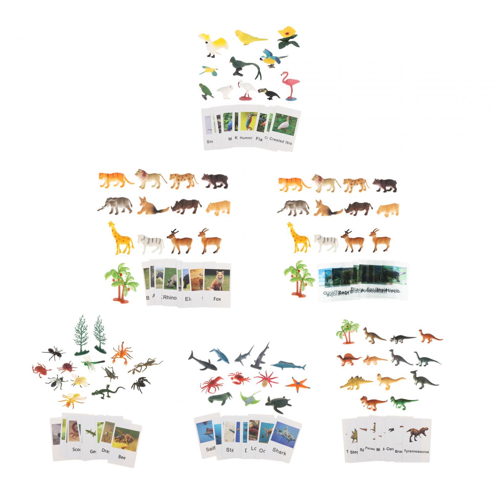 Montessori Animal Figures with - Science Nature 评论和价格