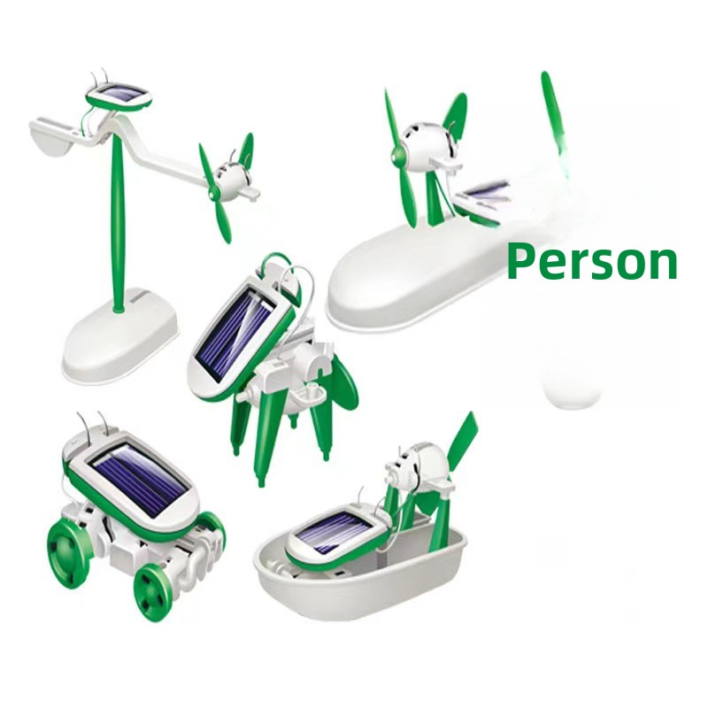 Robot Kits 6 in 1 DIY Solar Ro - Science Project Robot 评论和价格