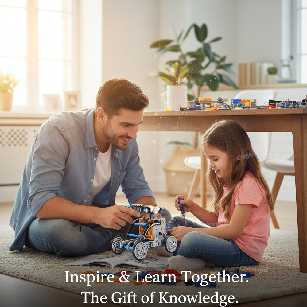 13-in-1 Solar Robot Kits DIY B - Science Project Robot 评论和价格