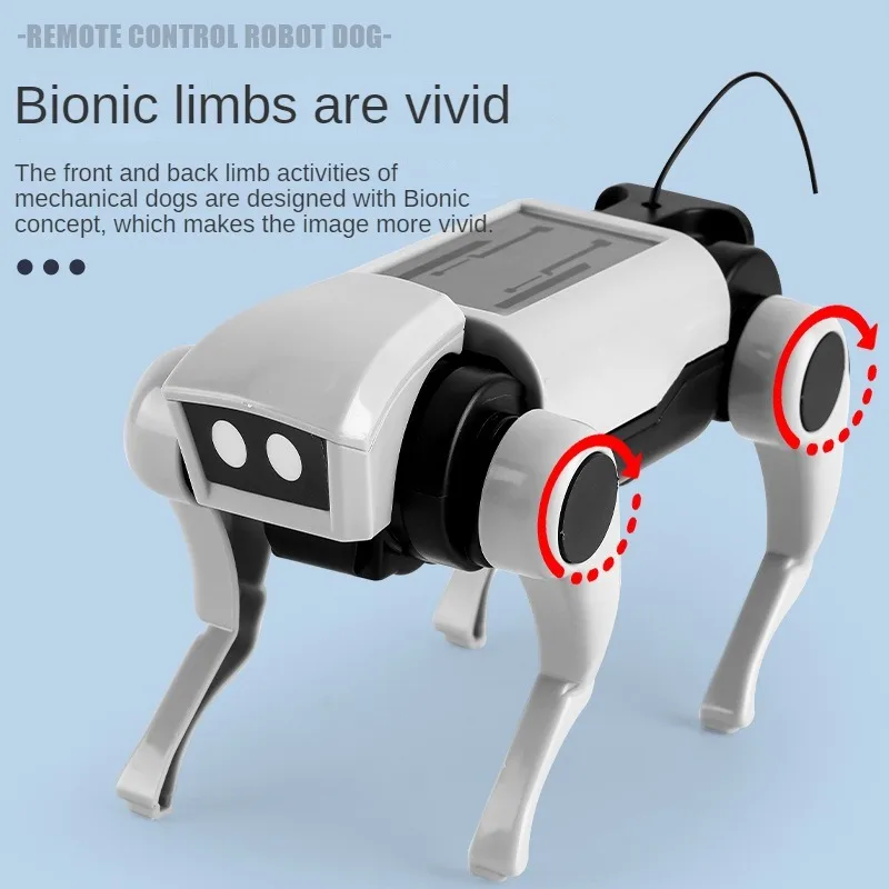 Solar Rc Robot Dog Kids Toy Sc - Science Project Robot 评论和价格