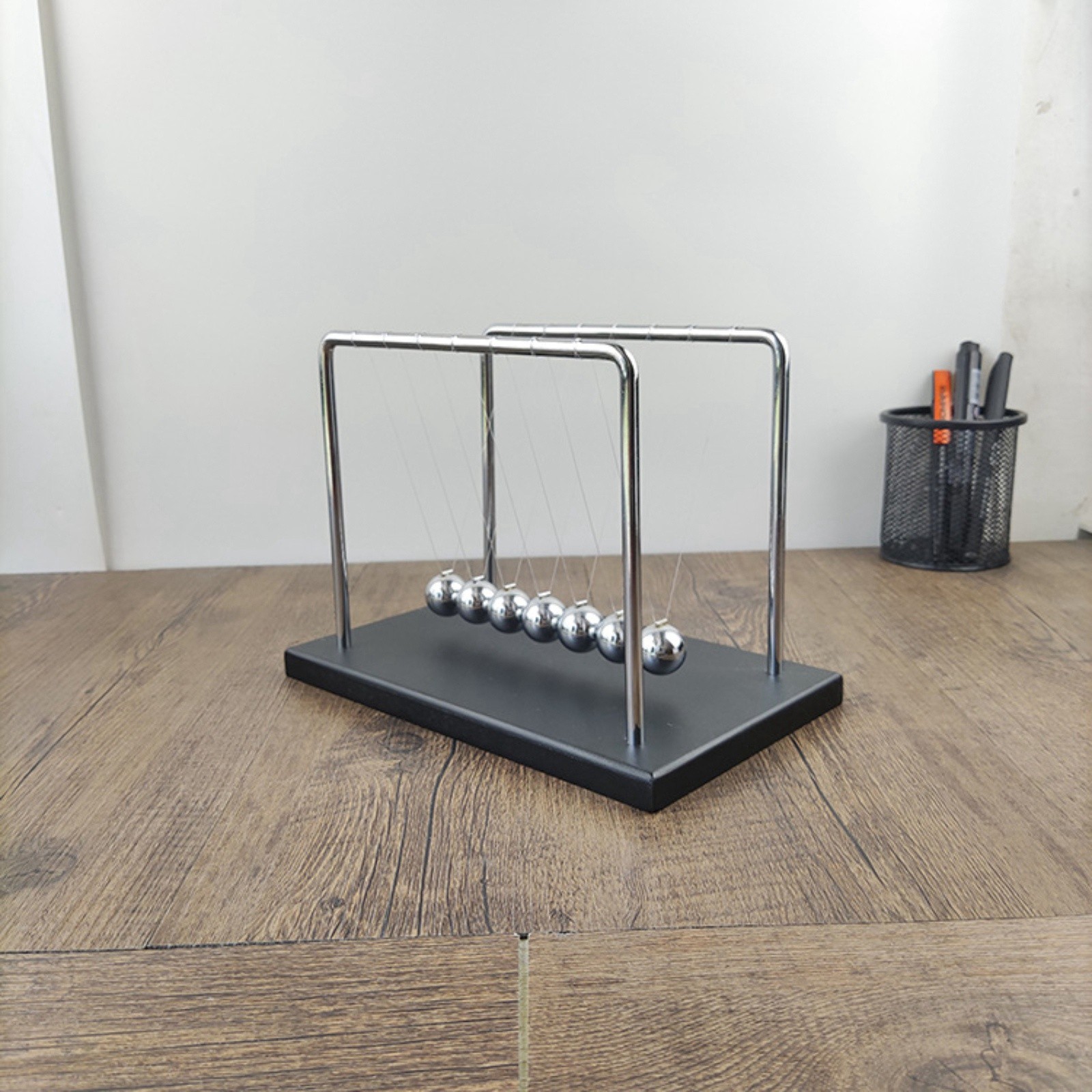 7 Balls Mechanic Curve Newton  - Newton Cradle Large 评论和价格