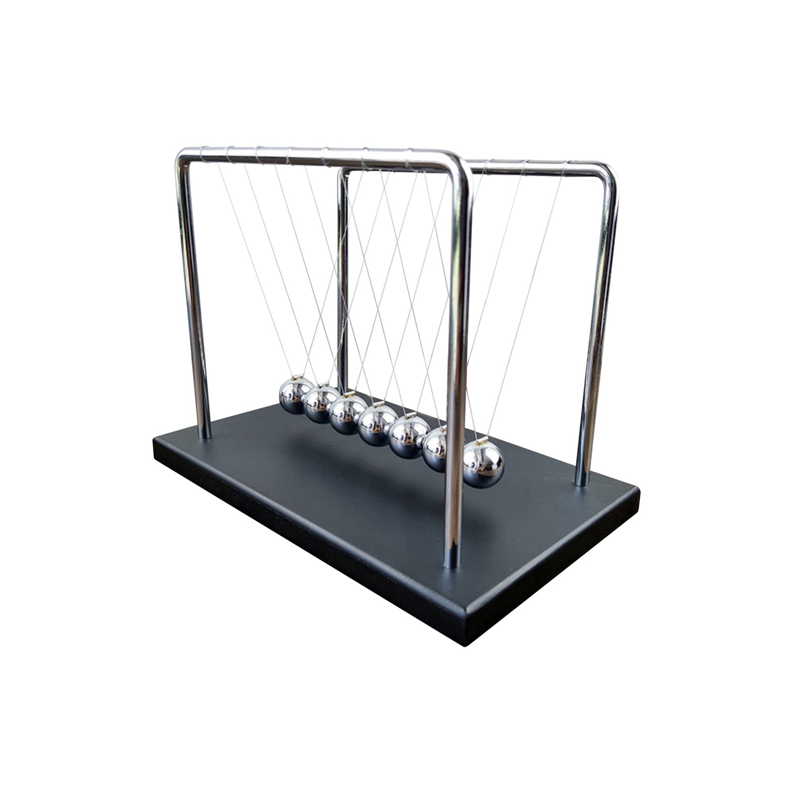 7 Balls Mechanic Curve Newton  - Newton Cradle Large 评论和价格