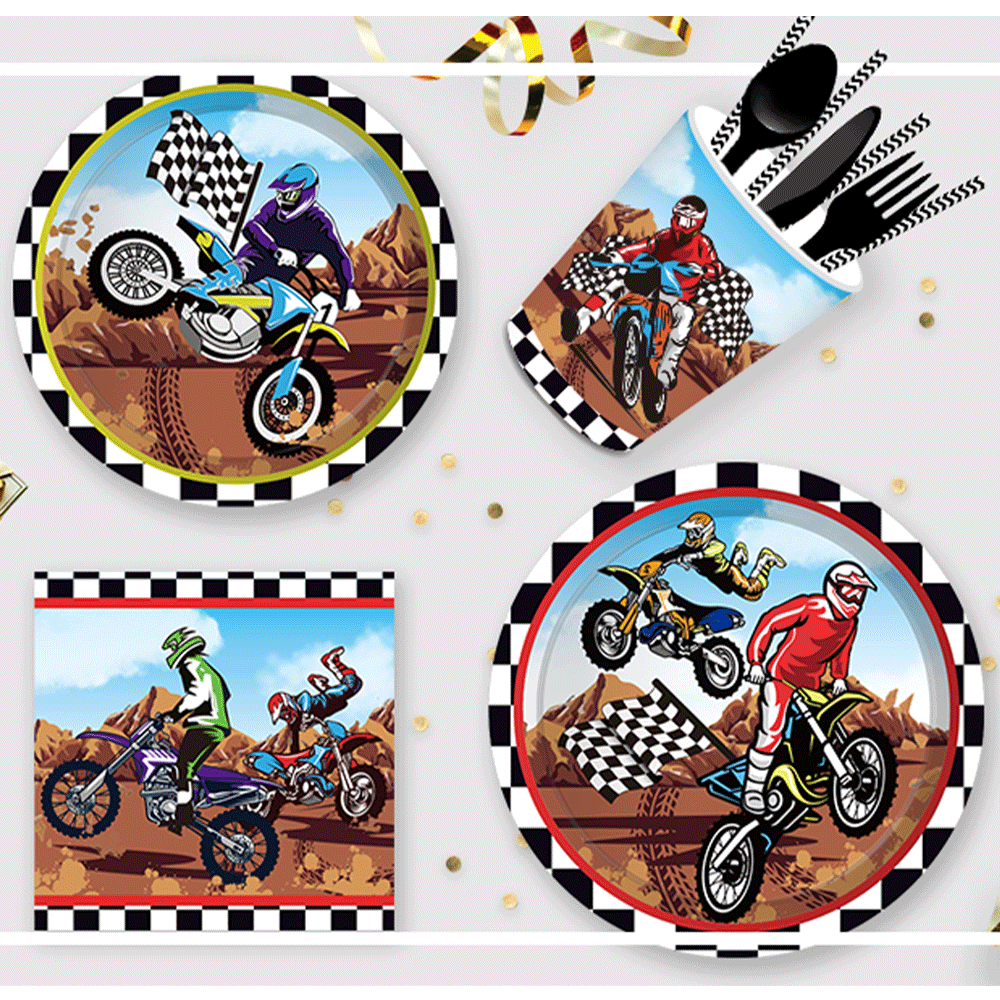 Motorcycle Theme Happy Birthda - Science Of Happiness 评论和价格