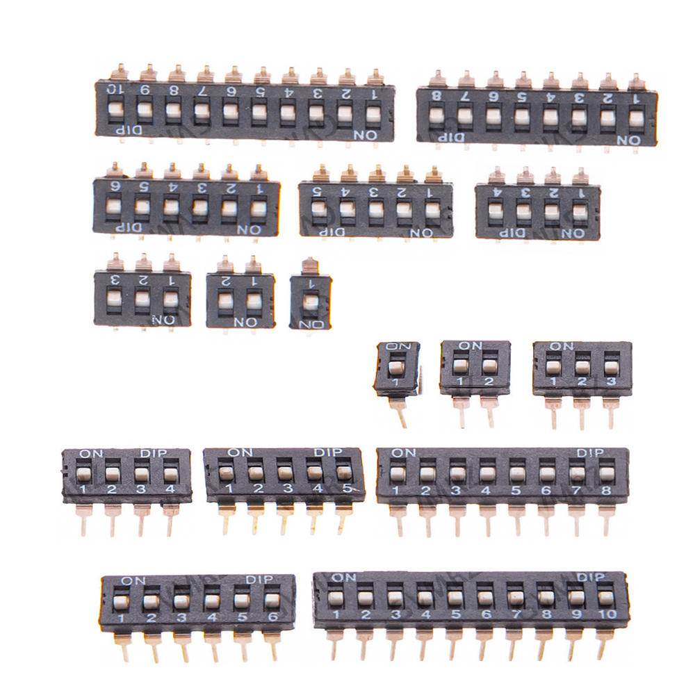5PCS 2.54mm Pitch Toggle Switc - Circuit Snap Kit 评论和价格