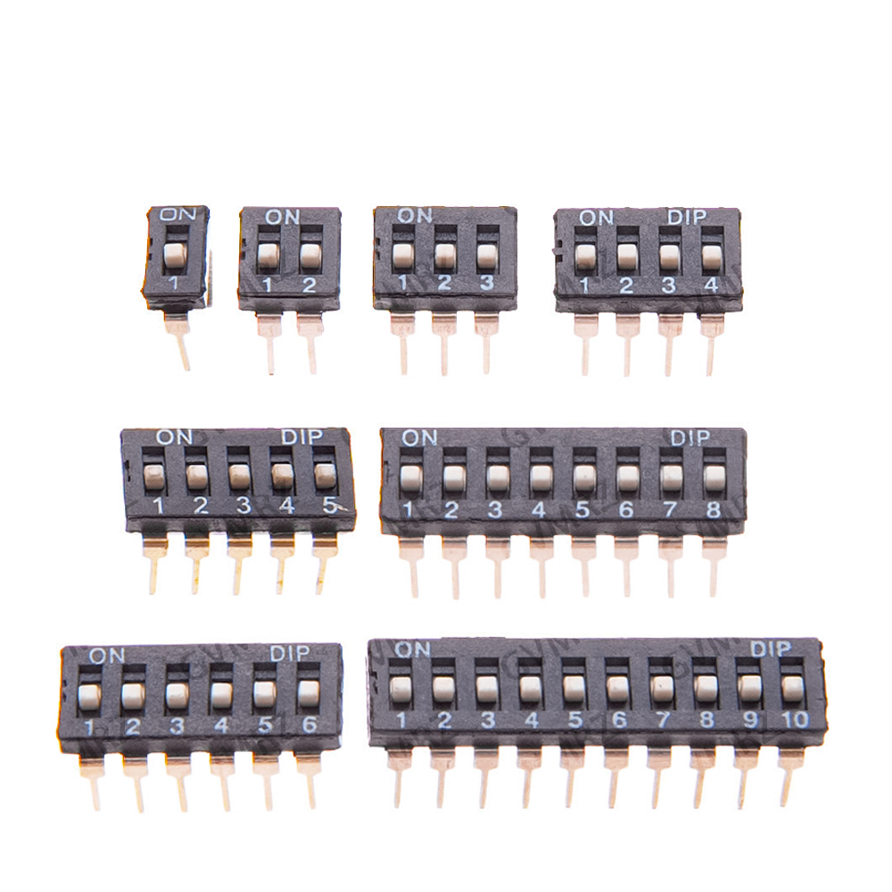 5PCS 2.54mm Pitch Toggle Switc - Circuit Snap Kit 评论和价格