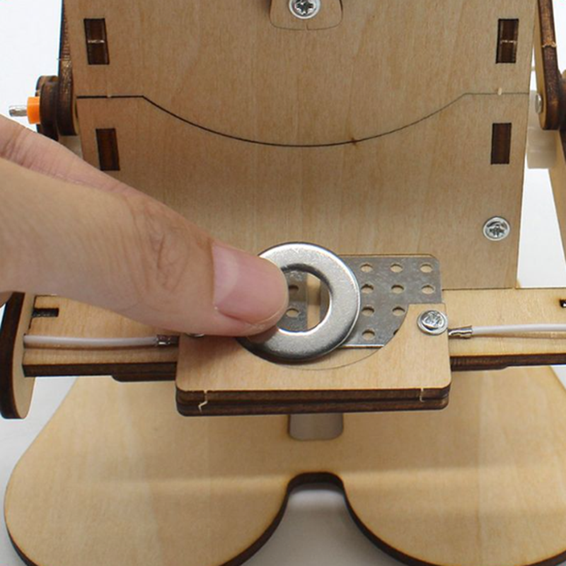 Wooden Assemble DIY Robot Eati - Science Project Robot 评论和价格