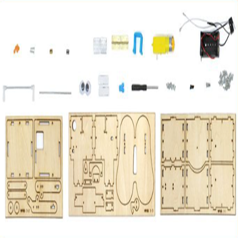 Wooden Assemble DIY Robot Eati - Science Project Robot 评论和价格