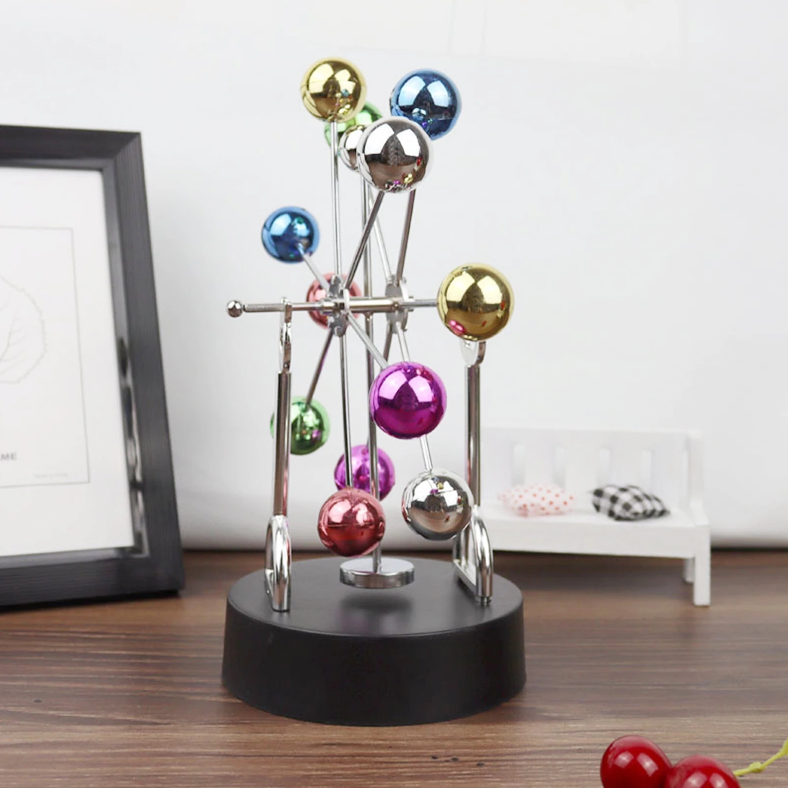 Creative Rotating Ferris Wheel - Newton Cradle Large 评论和价格