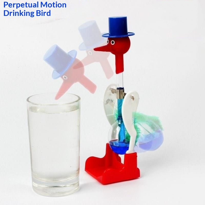 Magical Drinking Bird Toy Chil - Science Nature 评论和价格