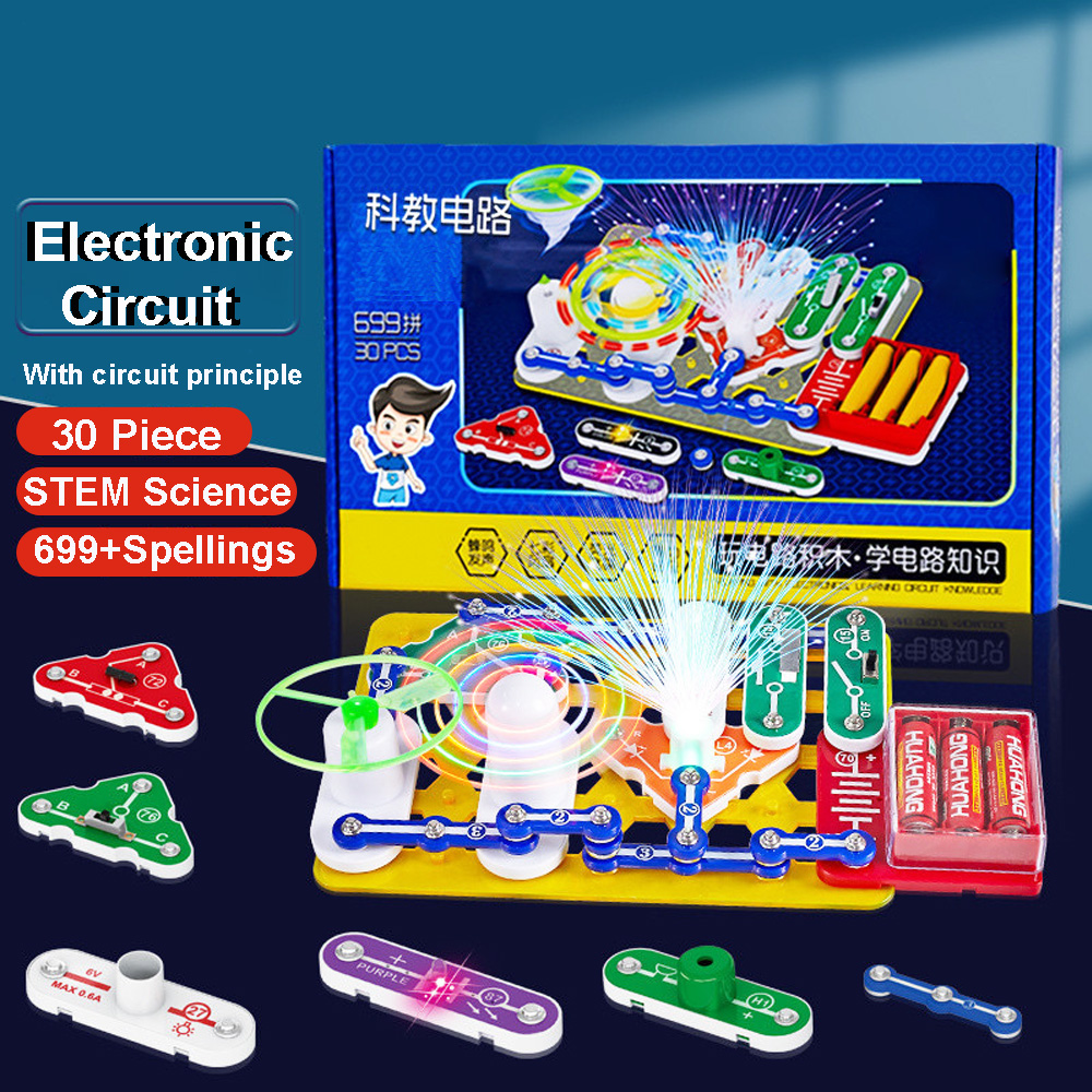 STEM Science Experiment Kit fo - Circuit Snap Kit 评论和价格