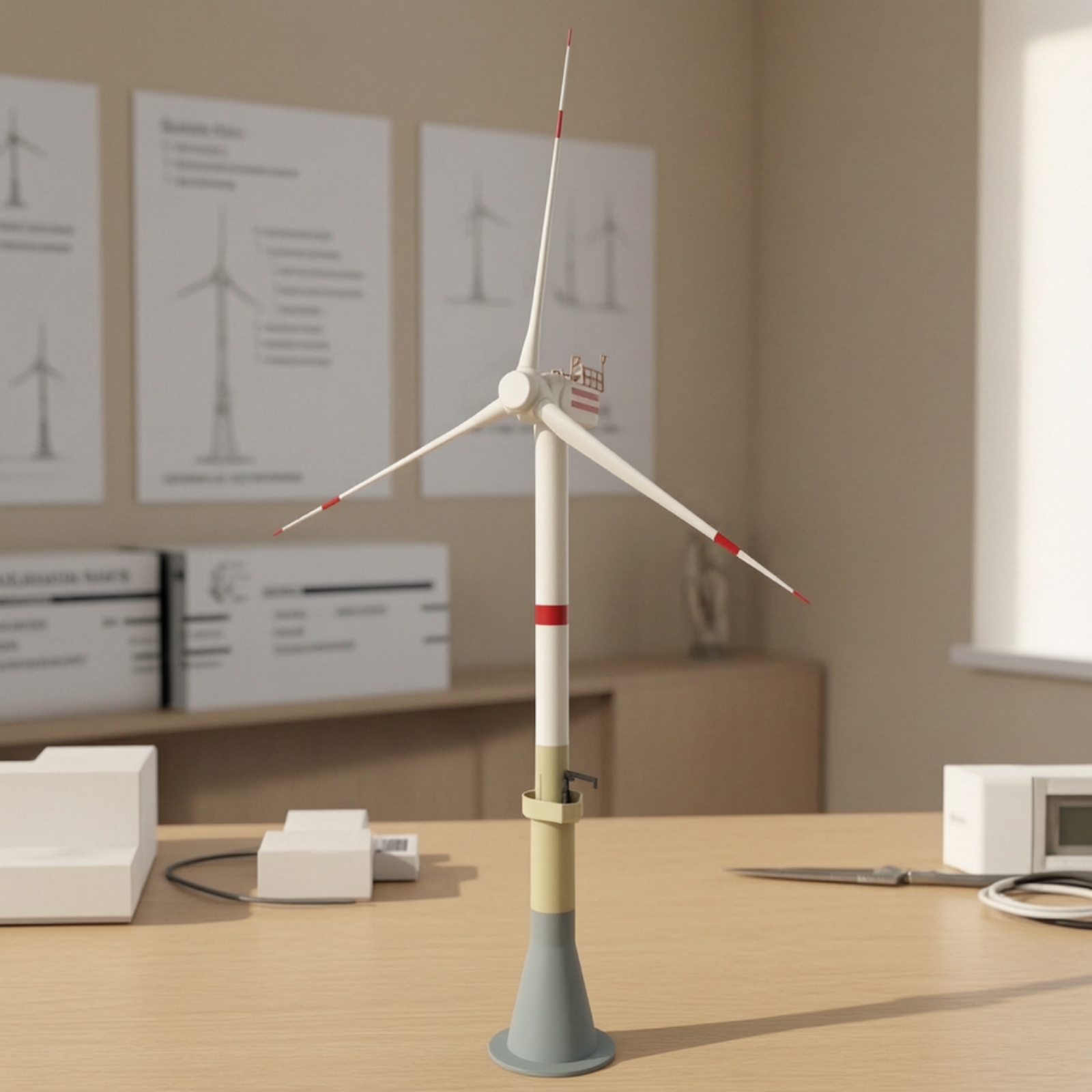 Wind Turbine Model Kit Portabl - Science Exhibition Models 评论和价格