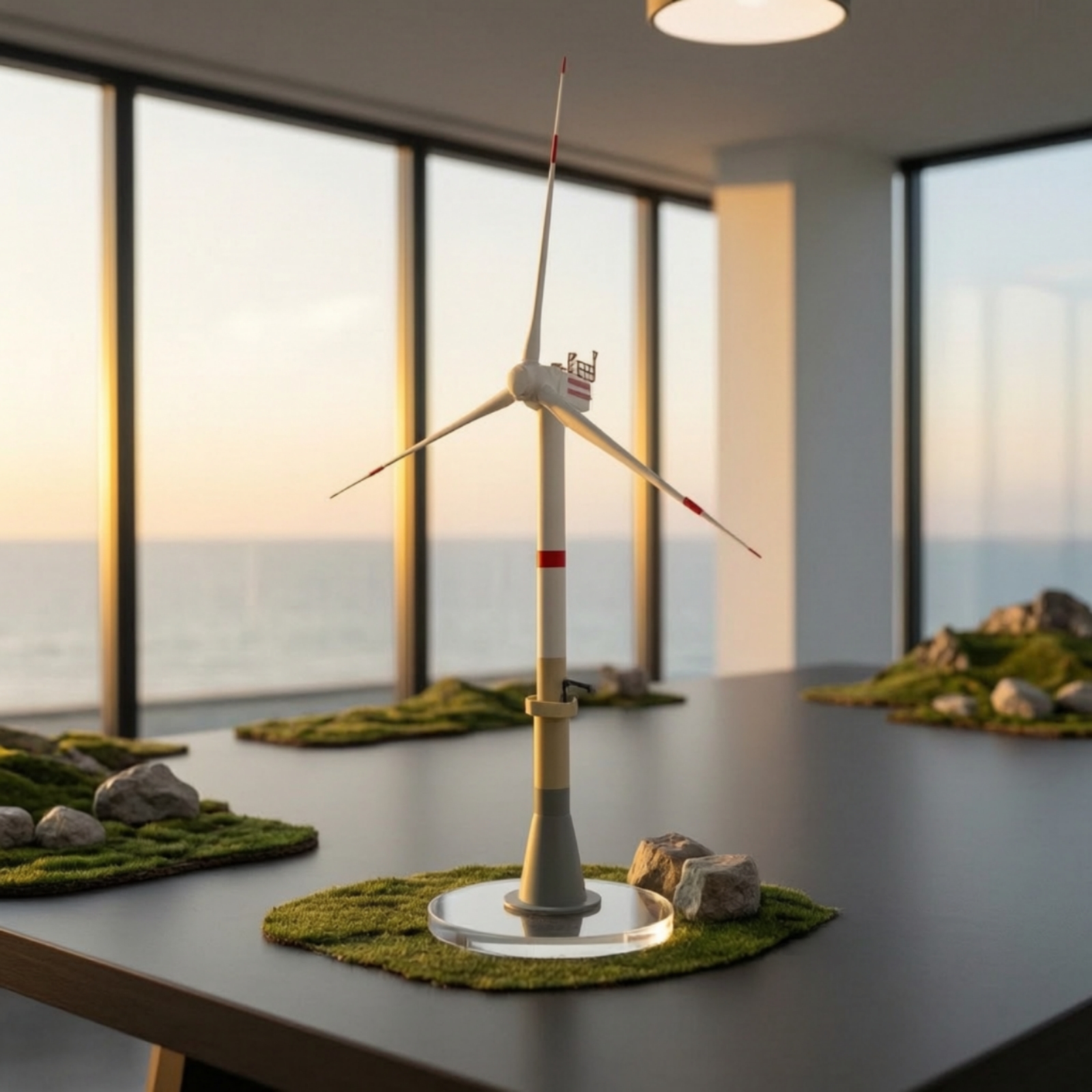 Wind Turbine Model Kit Portabl - Science Exhibition Models 评论和价格