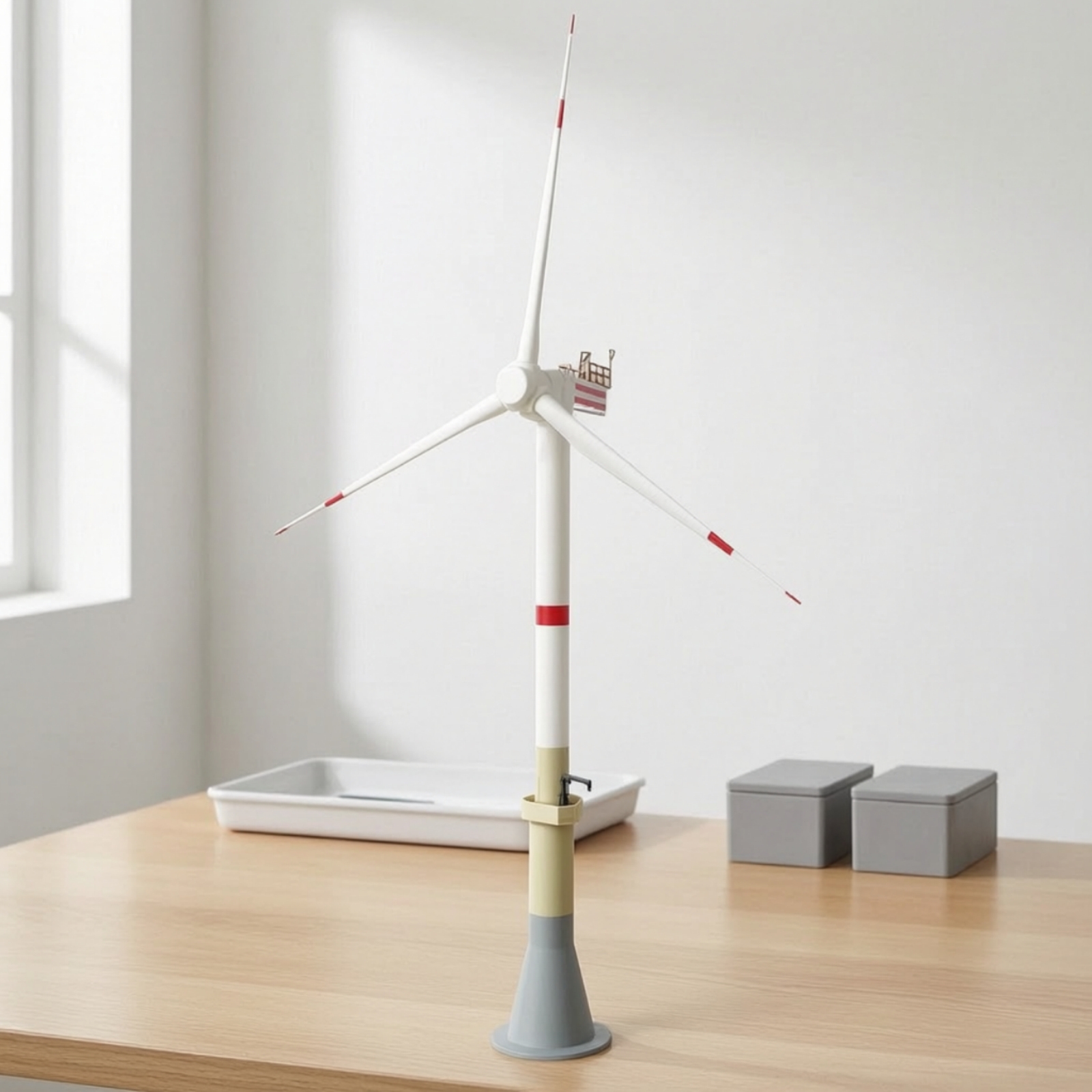 Wind Turbine Model Kit Portabl - Science Exhibition Models 评论和价格