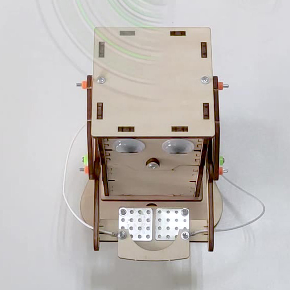 Robot Eating Coin Wood DIY Mod - Science Project Robot 评论和价格