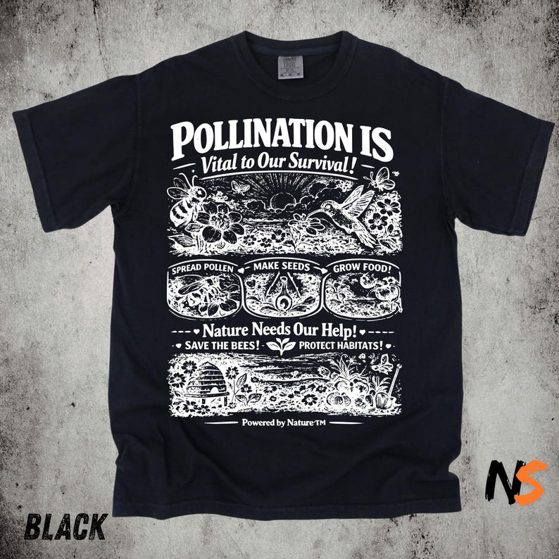 Bee Pollination Vintage Shirt, - Science Nature 评论和价格