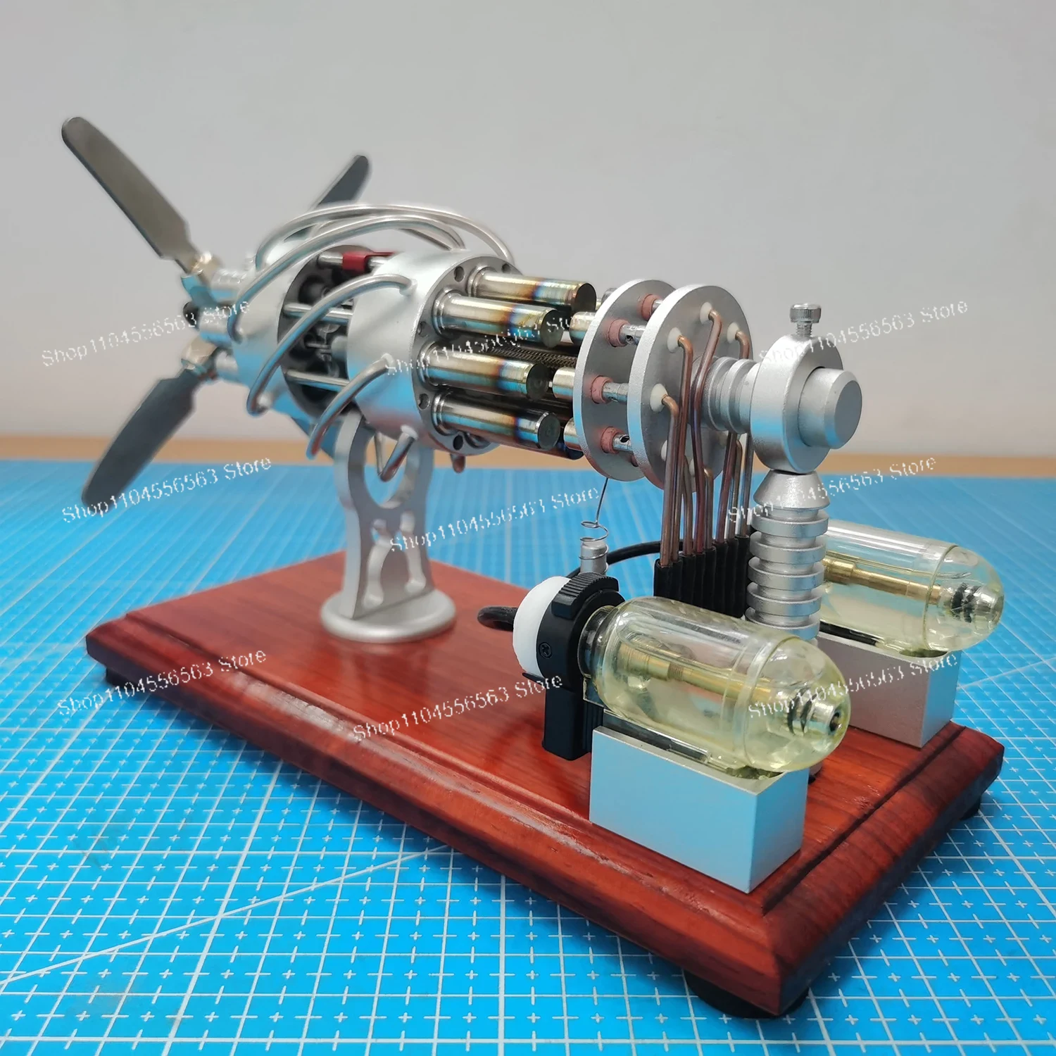 Hot Air 16-Cylinder Stirling E - Science Toys 评论和价格