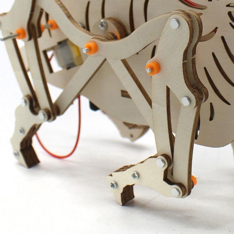 Wooden Mechanical Robot Cattle - Science Project Robot 评论和价格