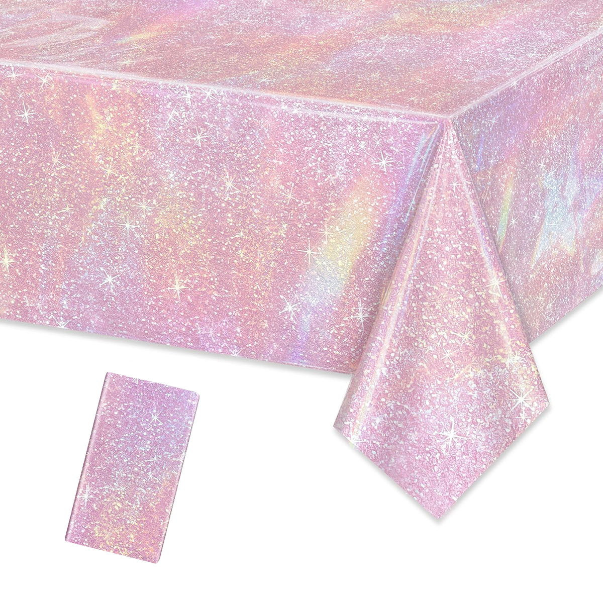 Pink Laser Disposale Tableclot - Science Of Happiness 评论和价格