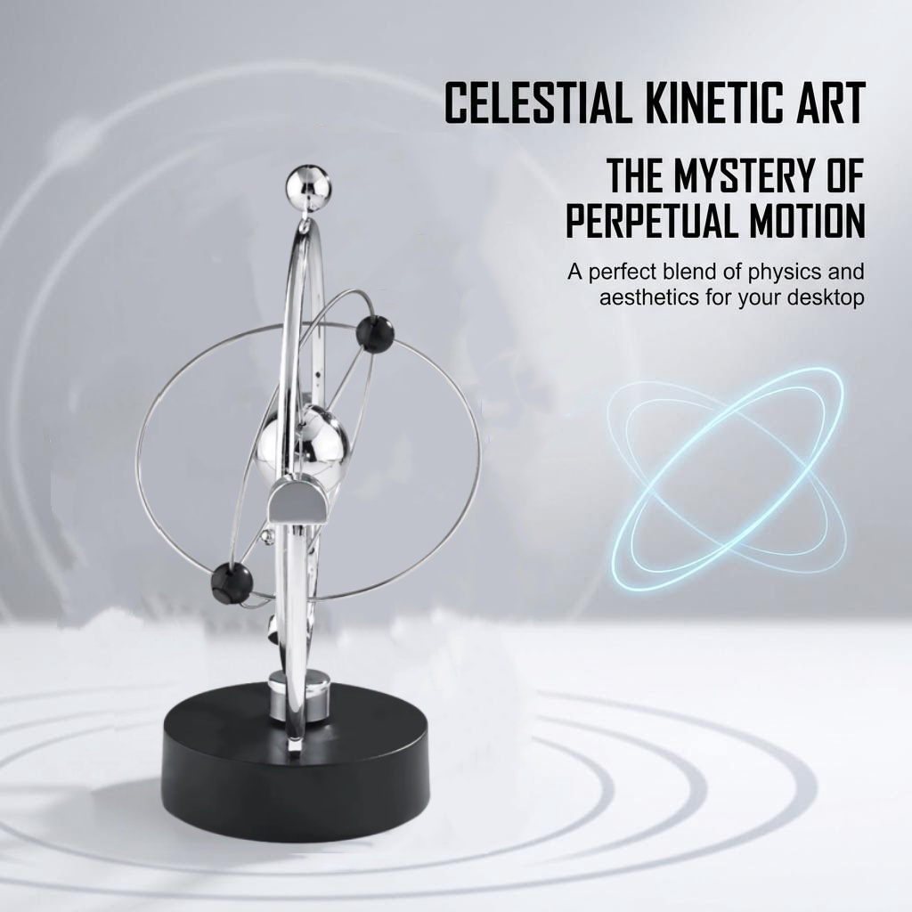 Celestial Eternal Motion Pendu - Newton Cradle Large 评论和价格