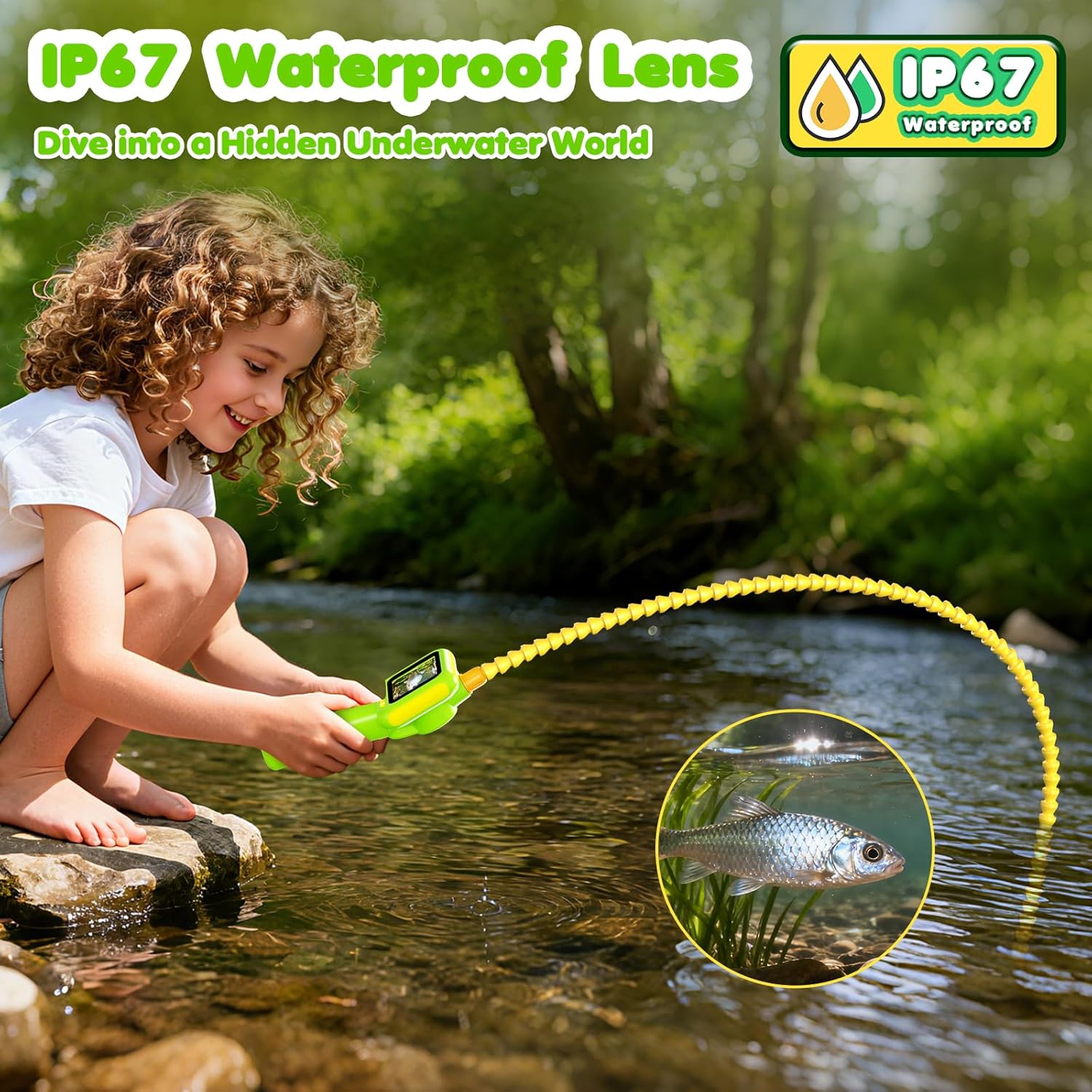 Endoscope for Kids, Borescope  - Science Nature 评论和价格