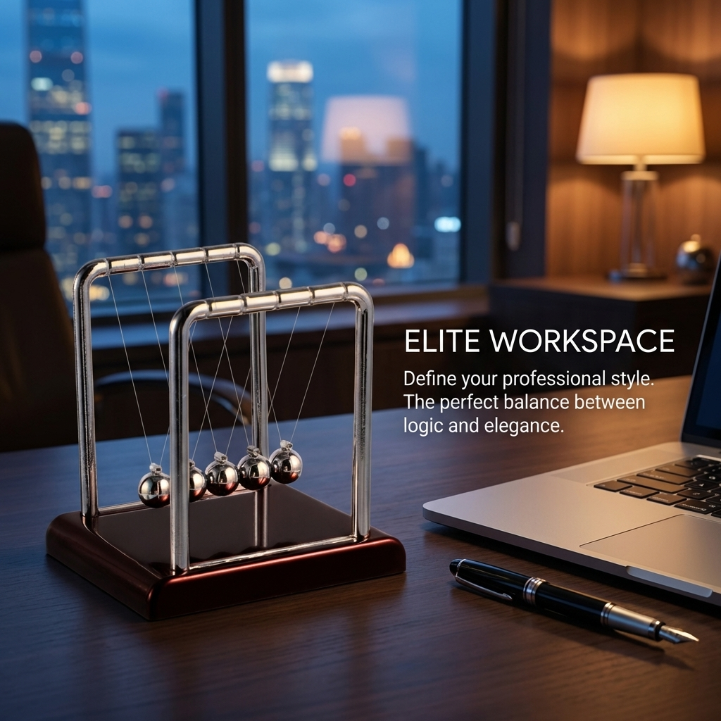 Newton Cradle Balance Pendulum - Newton Cradle Large 评论和价格