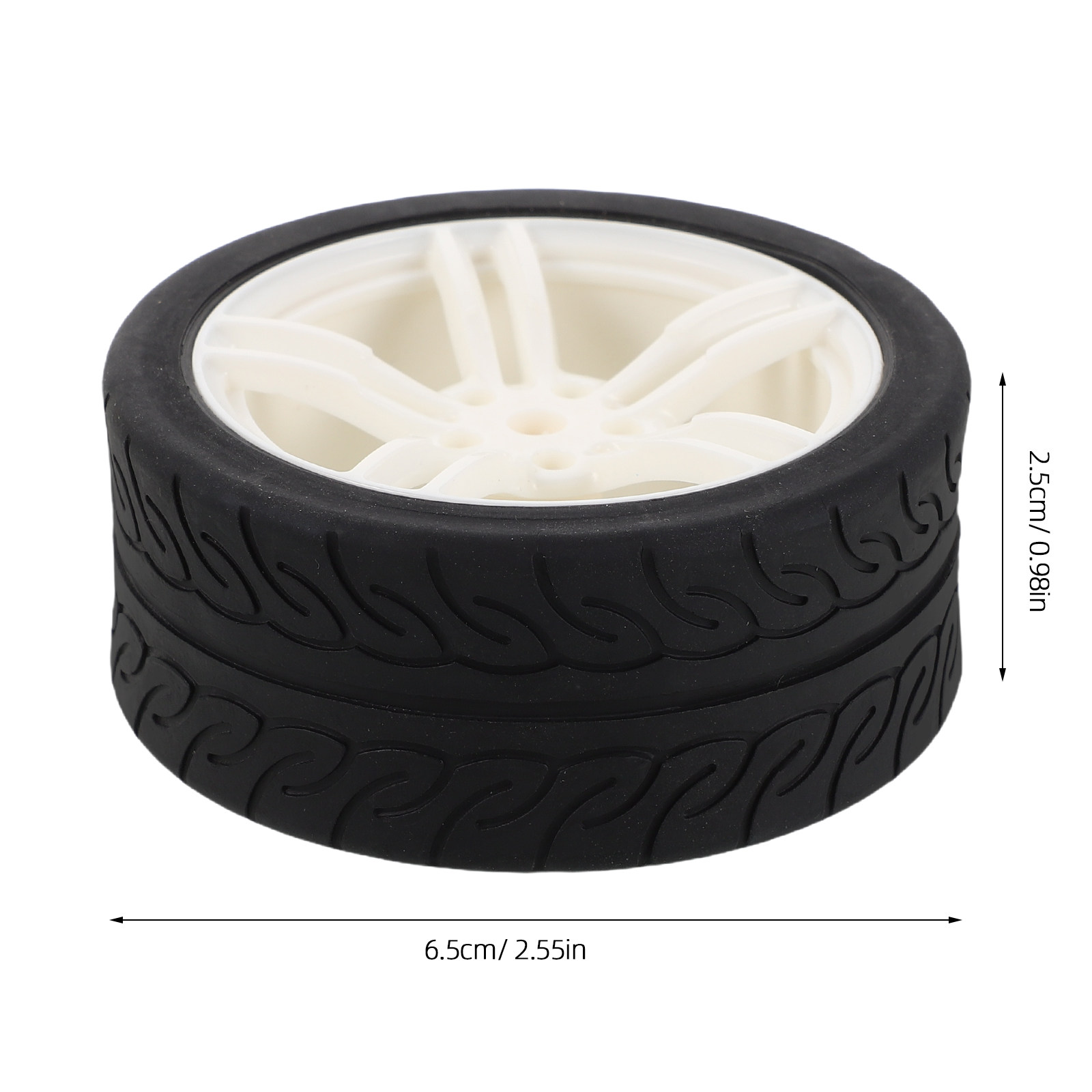 4Pcs Rubber Car Wheels Small C - Science Project Robot 评论和价格