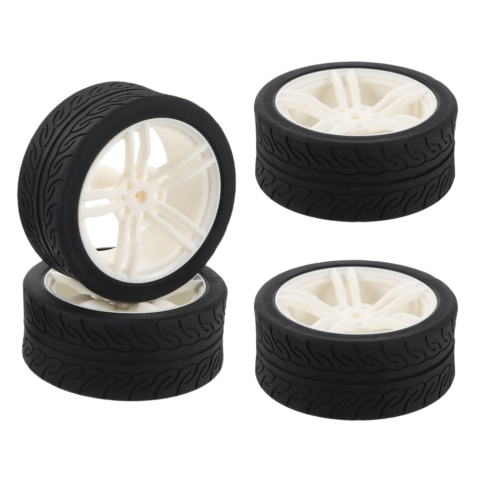 4Pcs Rubber Car Wheels Small C - Science Project Robot 评论和价格
