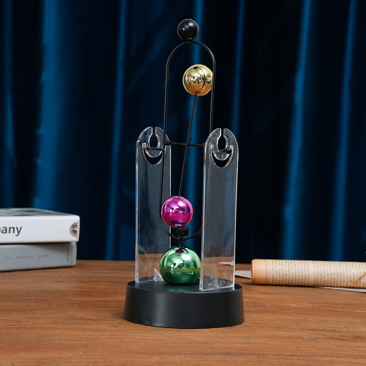 Newton Pendulum Perpetual Moti - Newton Cradle Large 评论和价格