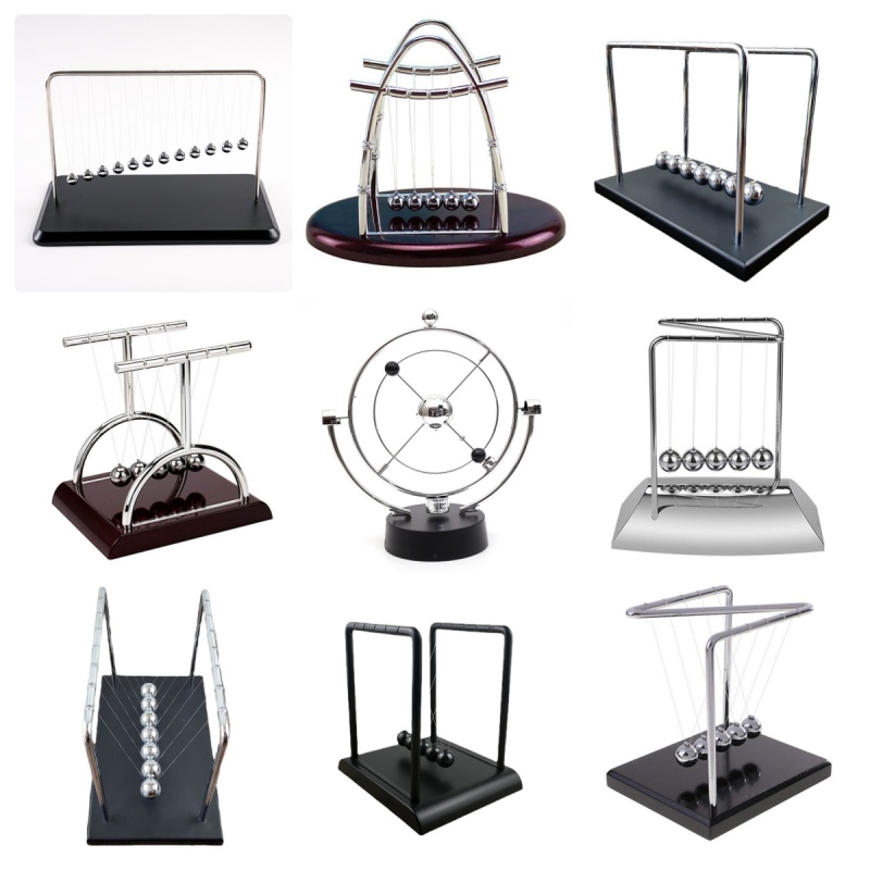 Newton's Pendulum Metal Bracke - Newton Cradle Large 评论和价格