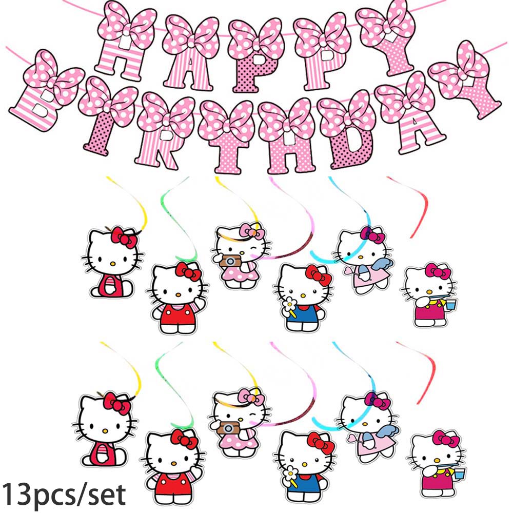7/13pcs/set Sanrio Hello Kitty - Science Of Happiness 评论和价格