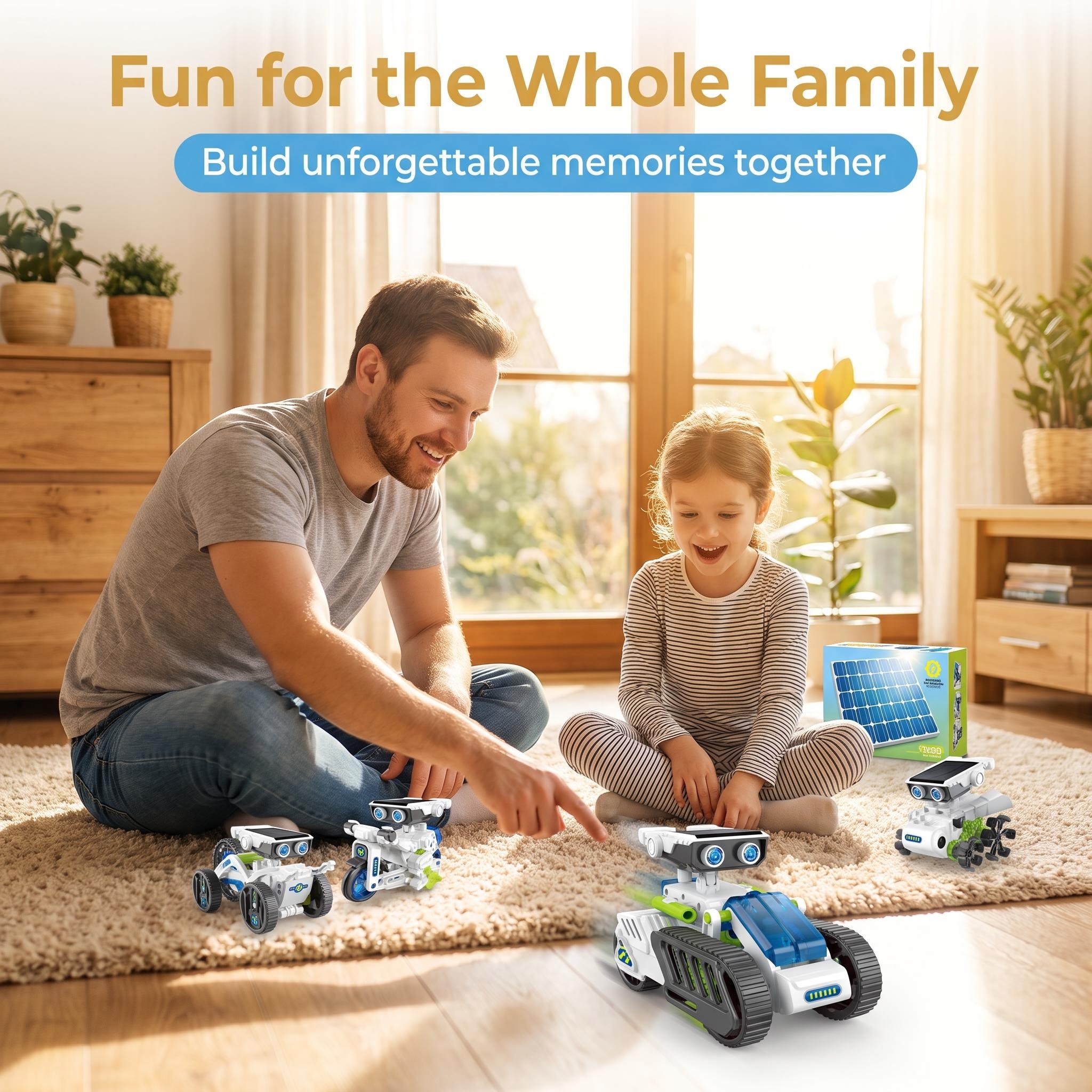 12-in-1 Solar Robot Educationa - Science Project Robot 评论和价格
