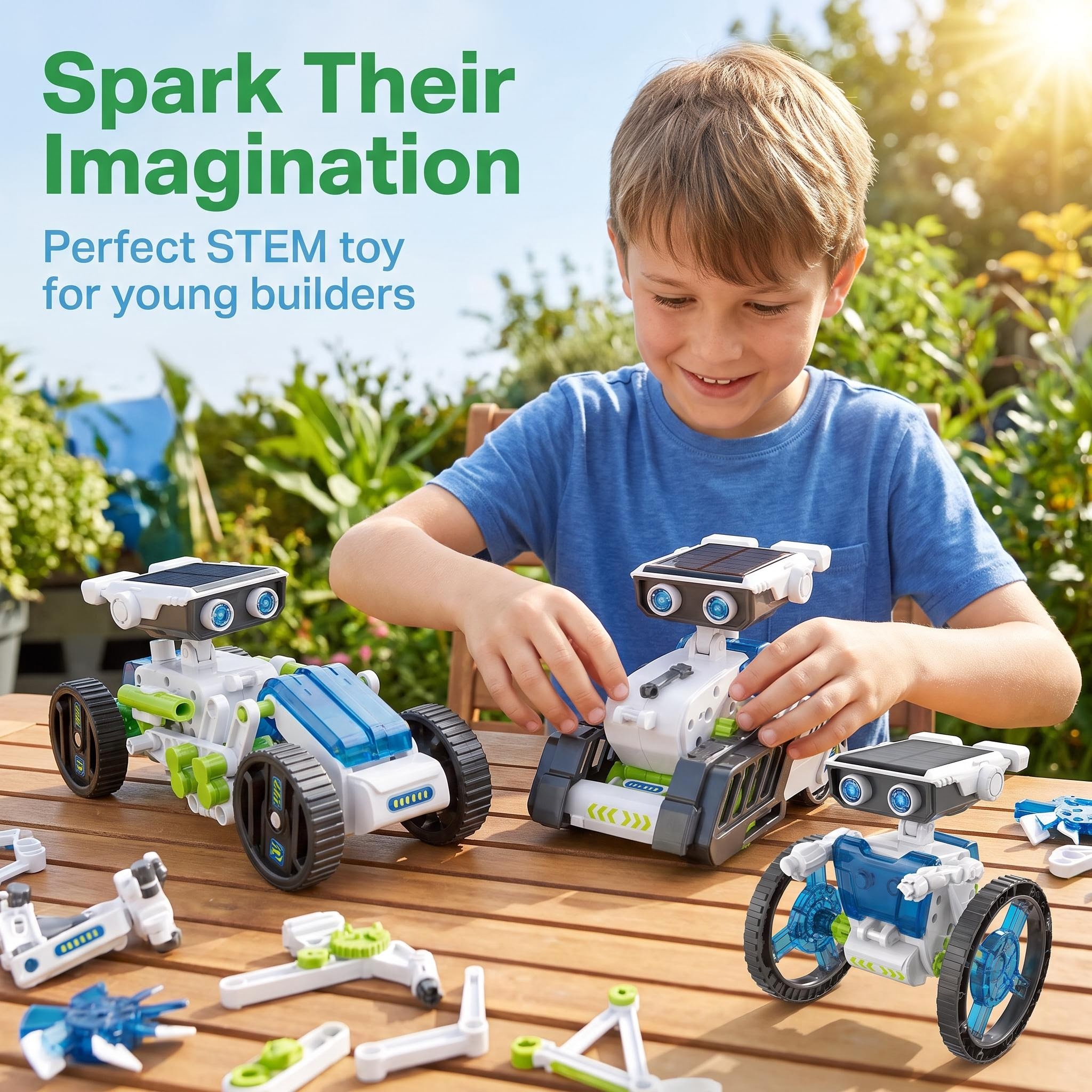 12-in-1 Solar Robot Educationa - Science Project Robot 评论和价格