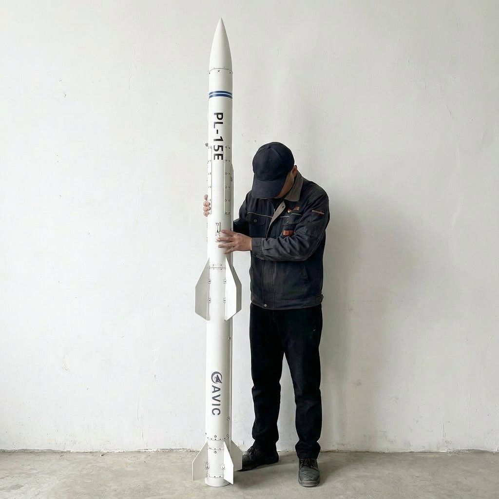 3D Printed Chinese PL-15E Air- - Science Exhibition Models 评论和价格