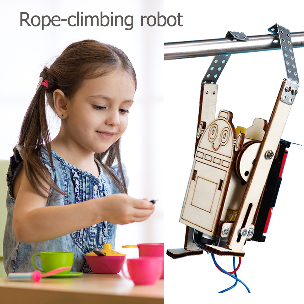 DIY Assembly Climbing Robot Mo - Science Project Robot 评论和价格