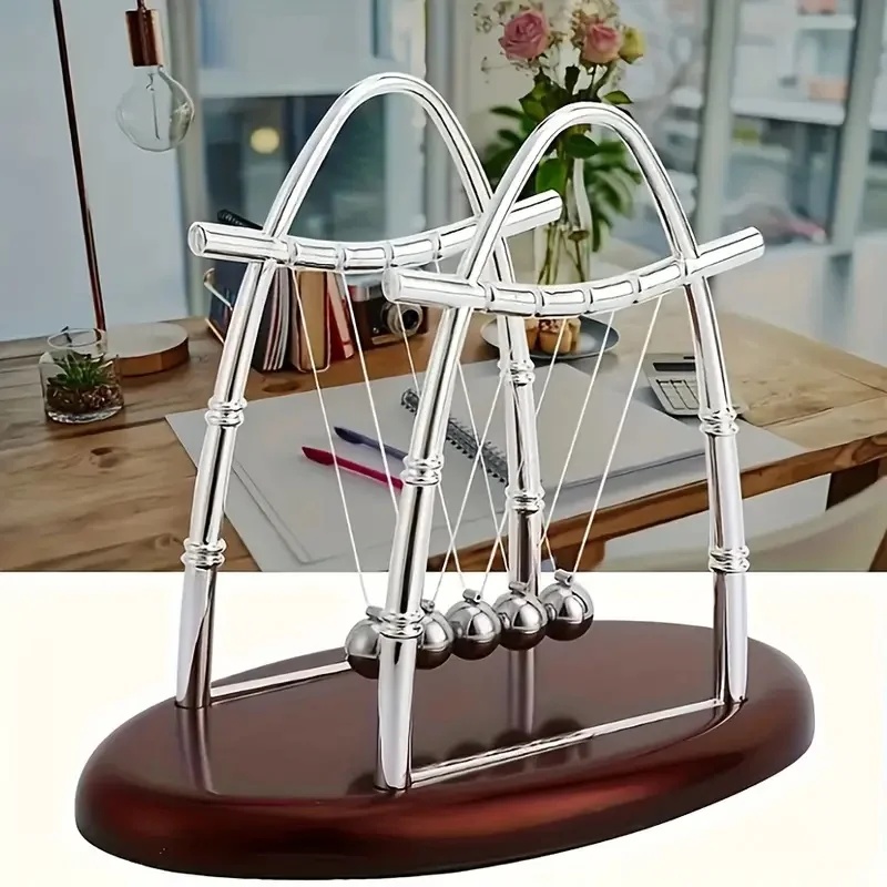 Newton Cradle Balance Steel Ba - Newton Cradle Large 评论和价格