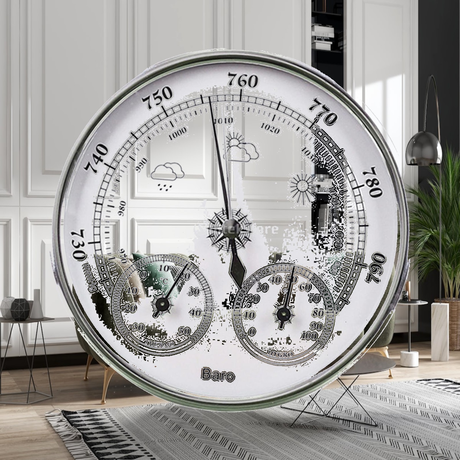 Classic Analog Weather Baromet - Barometer Analog Classic 评论和价格